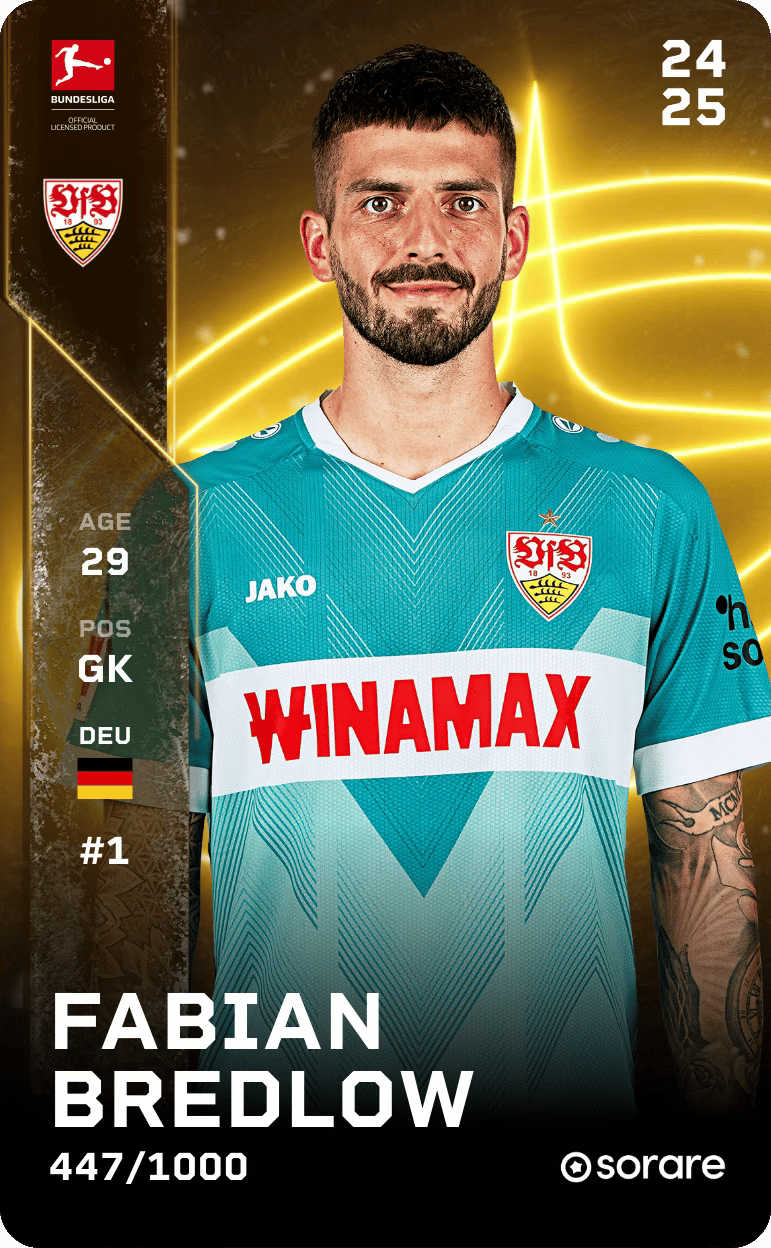 Fabian Bredlow 2024-25 • Limited 447/1000