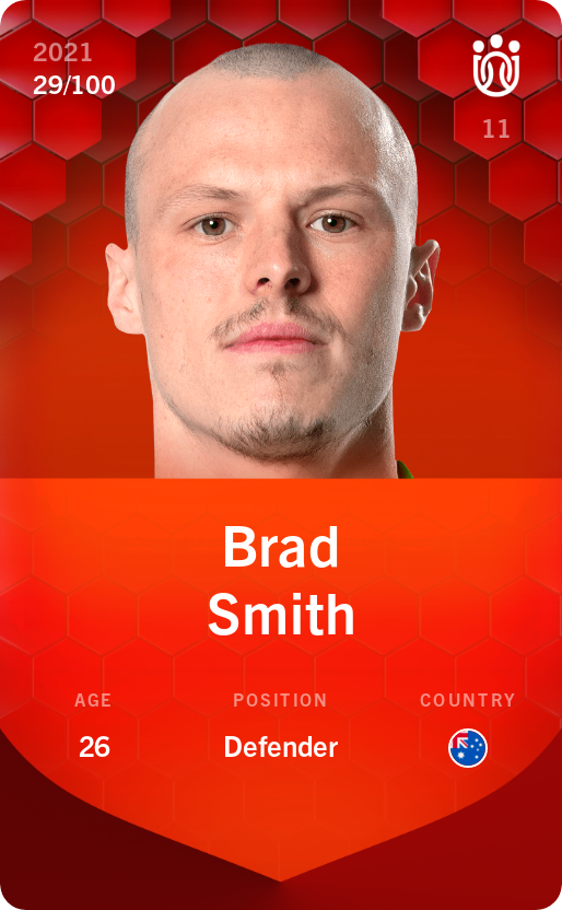 Sorare - Sorare Official - Brad Smith 2021-22 • Rare 29/100 - NFT # 101839809307620580913811846422834941451630312668315992698025585627120622977036