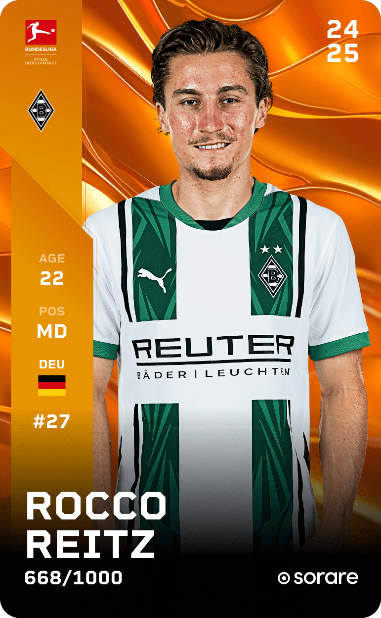 Rocco Reitz 2024-25 • Limited 668/1000