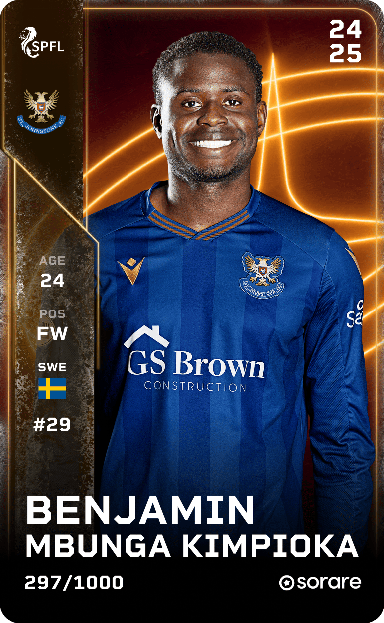 Benjamin Kimpioka 2024-25 • Limited 297/1000