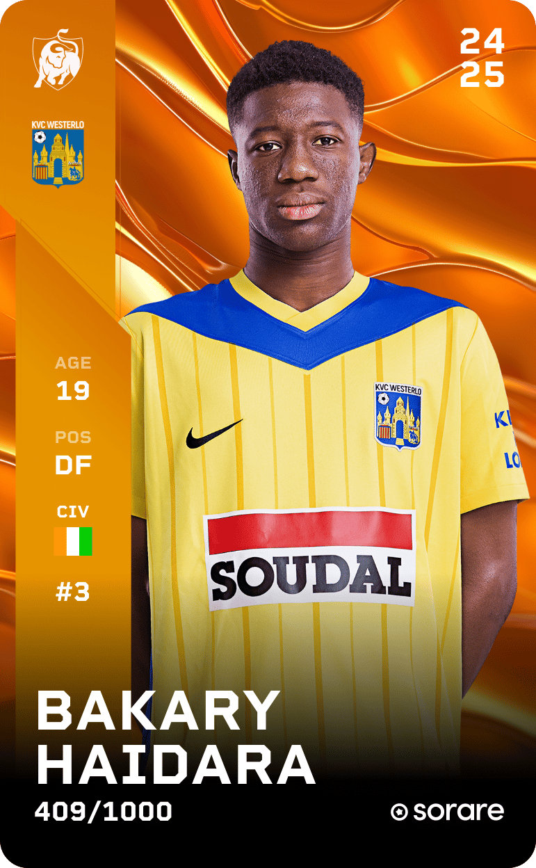 Bakary Haidara 2024-25 • Limited 409/1000