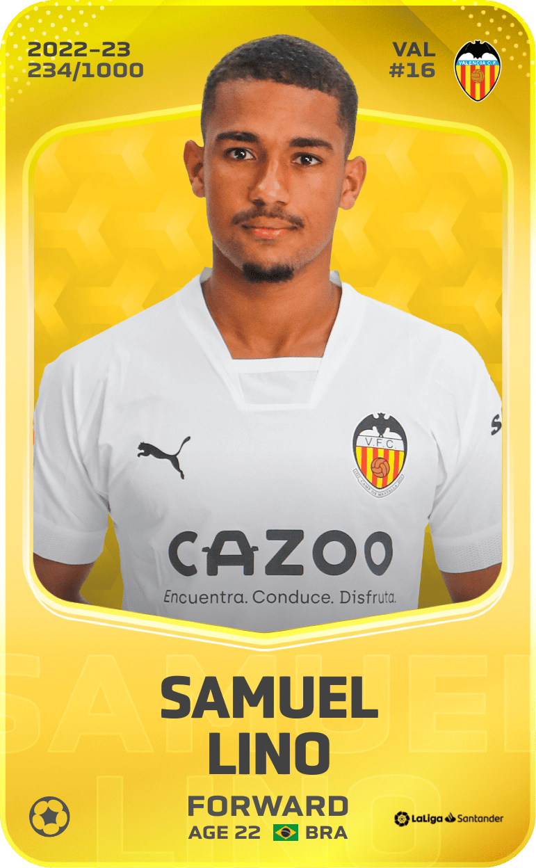 Samuel Lino 2022-23 • Limited 234/1000