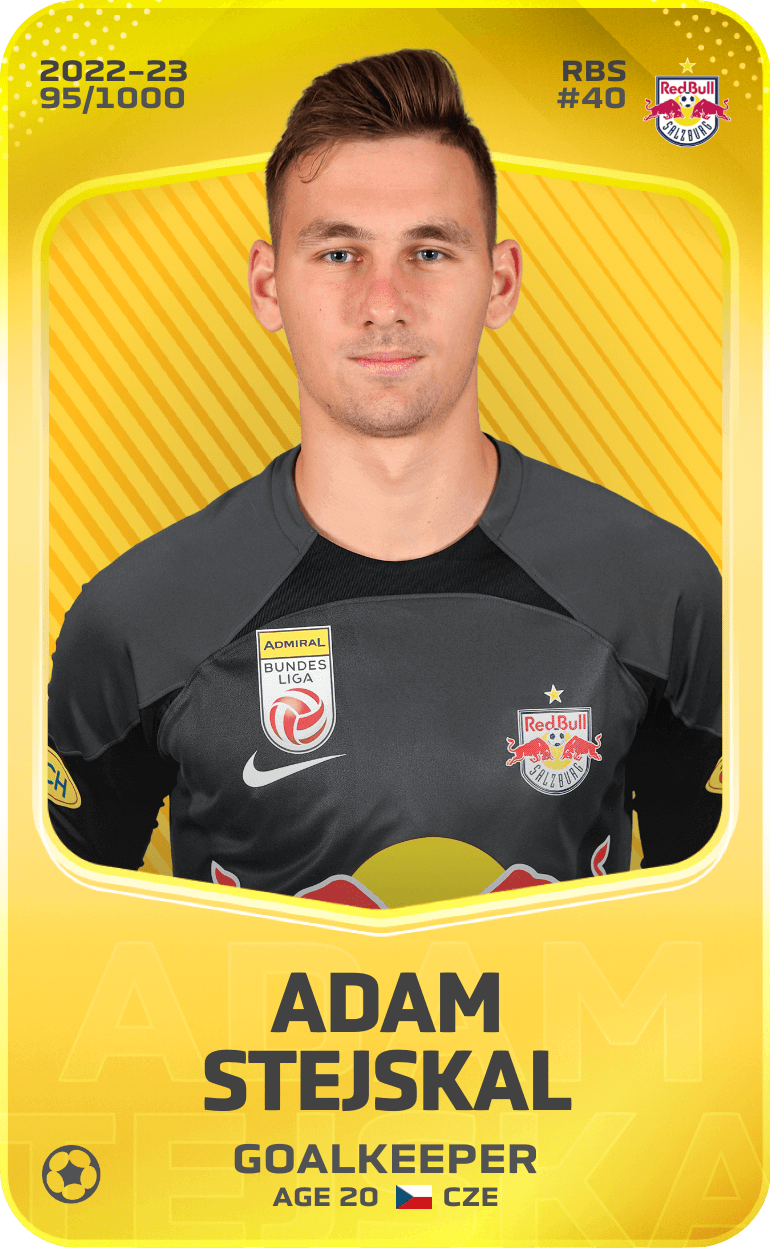 Adam Stejskal 2022-23 • Limited 95/1000