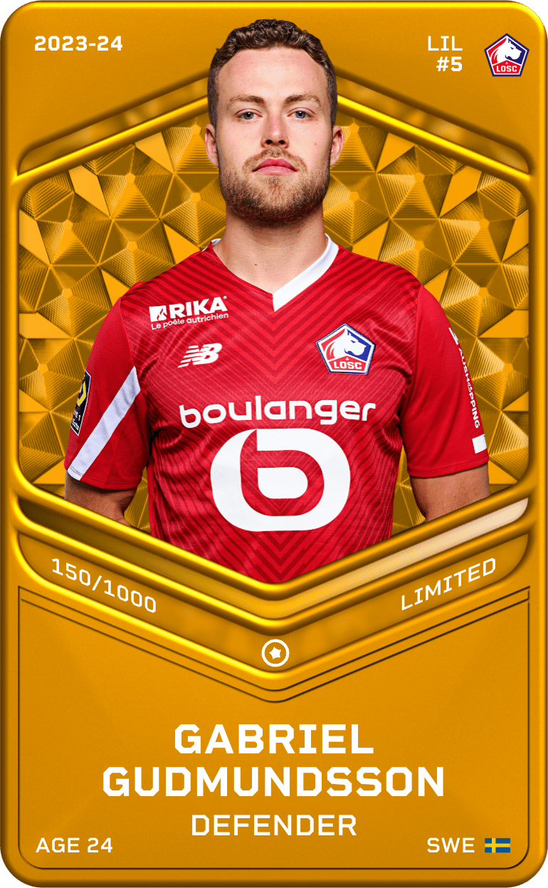 Gabriel Gudmundsson 2023-24 • Limited 150/1000