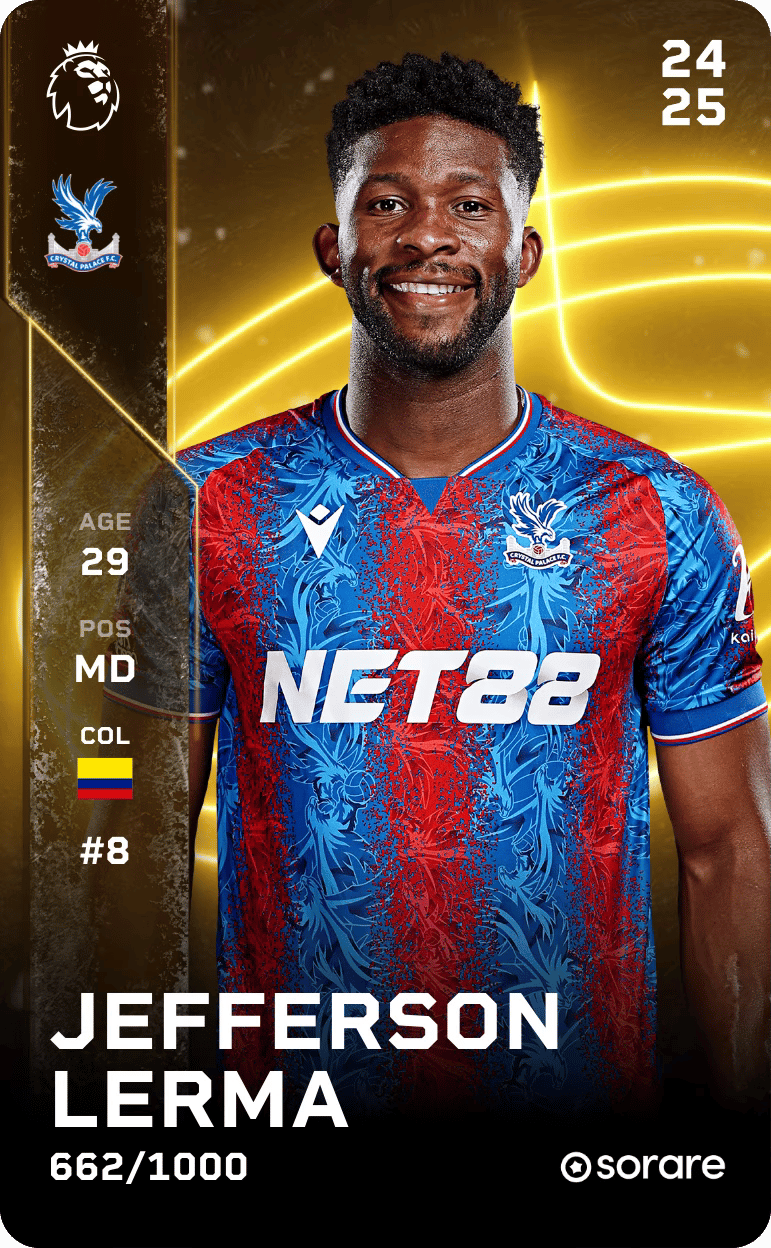 Jefferson Lerma 2024-25 • Limited 662/1000