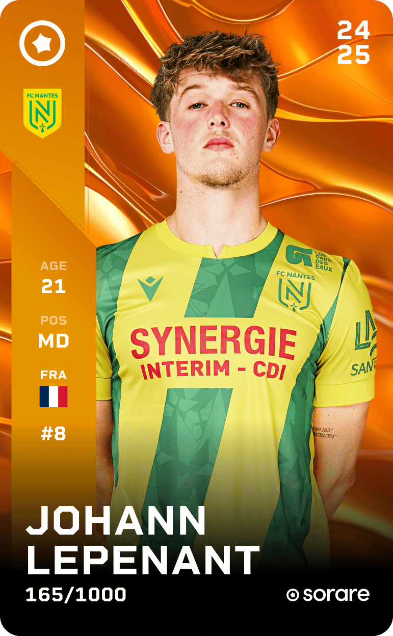 Johann Lepenant 2024-25 • Limited 165/1000