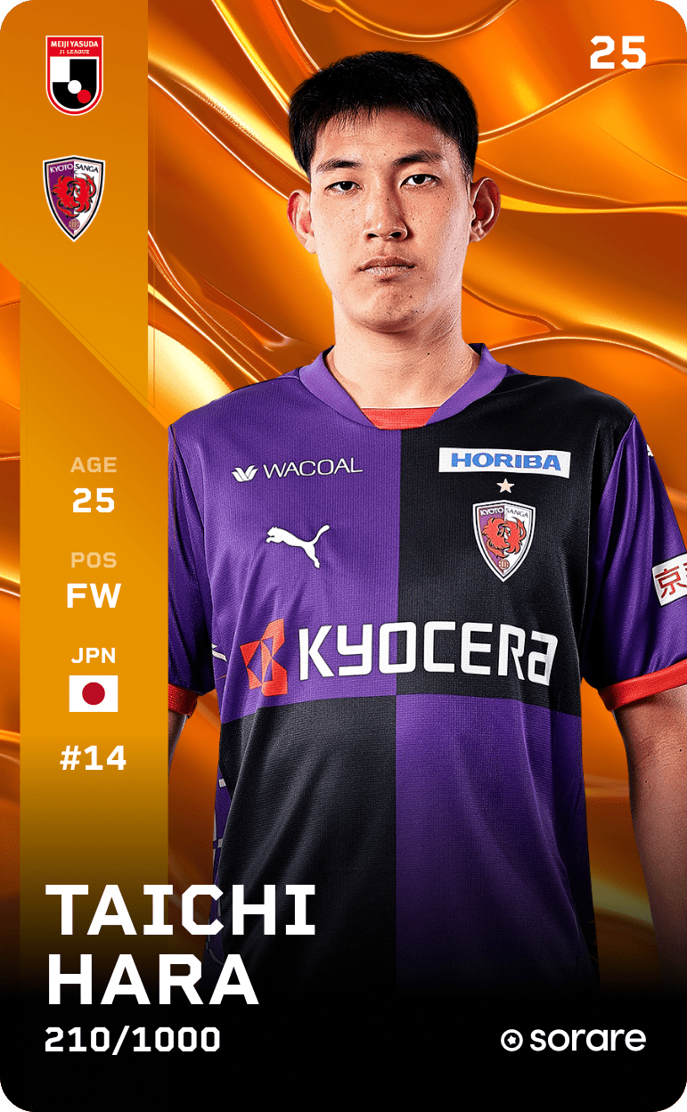 Taichi Hara 2025-26 • Limited 210/1000
