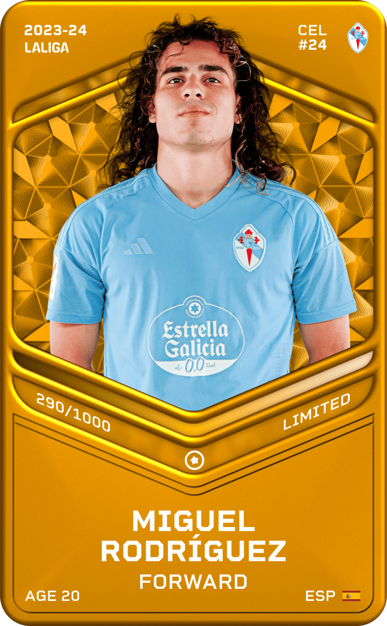 Miguel Rodríguez 2023-24 • Limited 290/1000