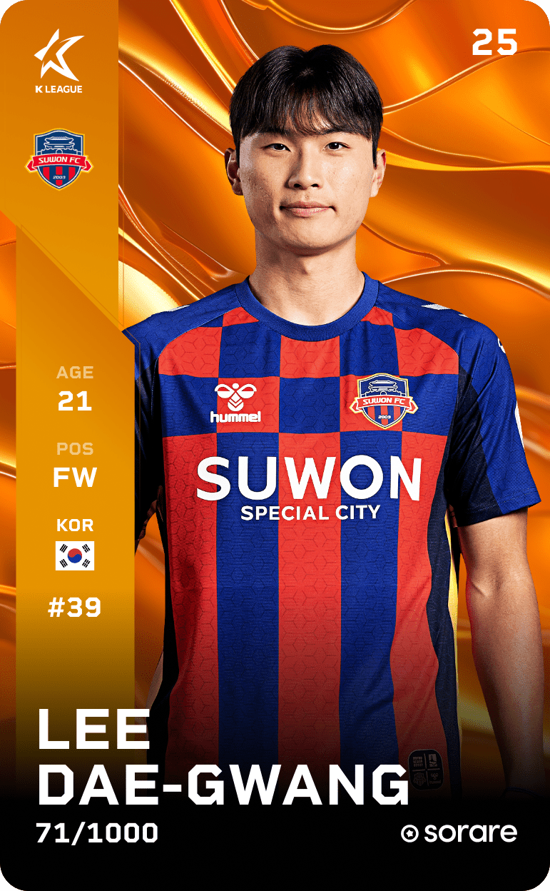 Lee Dae-Gwang 2025-26 • Limited 71/1000