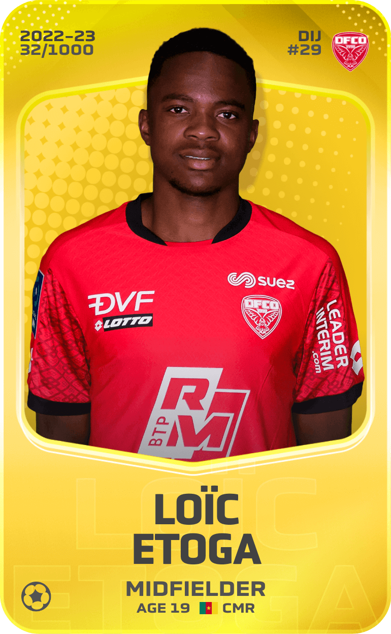 Loïc Etoga 2022-23 • Limited 32/1000