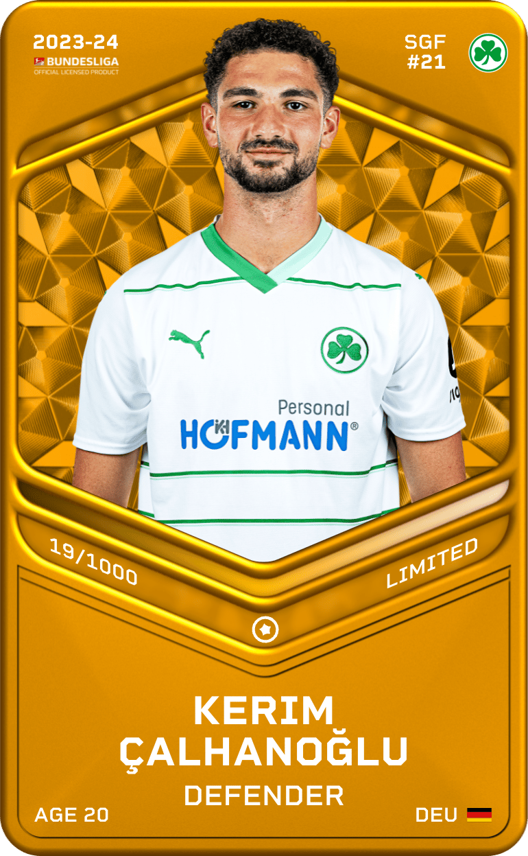 Kerim Çalhanoğlu 2023-24 • Limited 19/1000