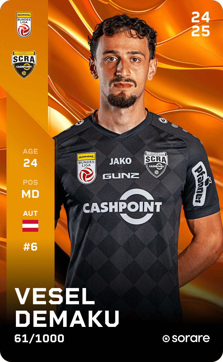 Vesel Demaku 2024-25 • Limited 61/1000