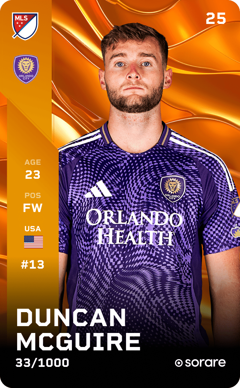 Duncan McGuire 2025-26 • Limited 33/1000