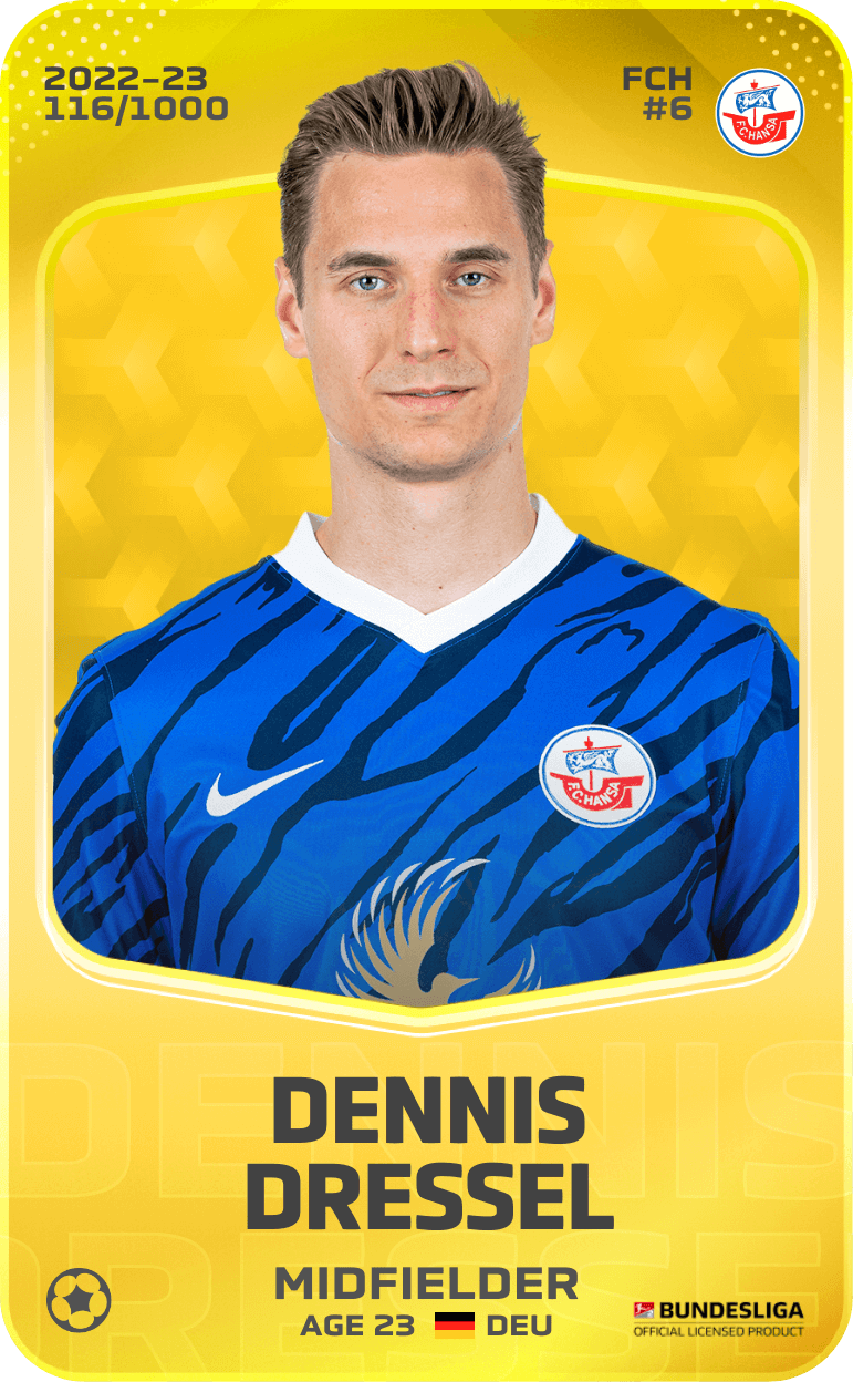 Dennis Dressel 2022-23 • Limited 116/1000