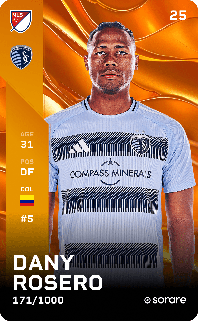 Dany Rosero 2025-26 • Limited 171/1000