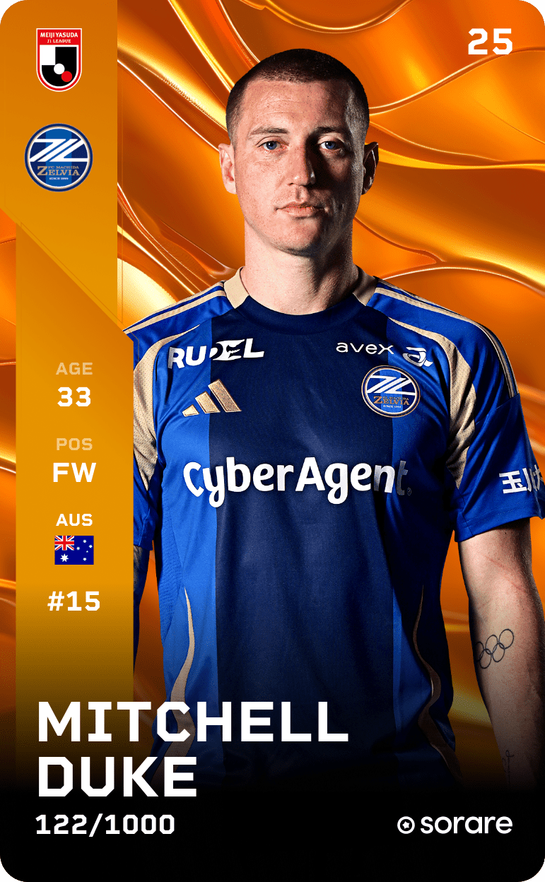 Mitchell Duke 2025-26 • Limited 122/1000
