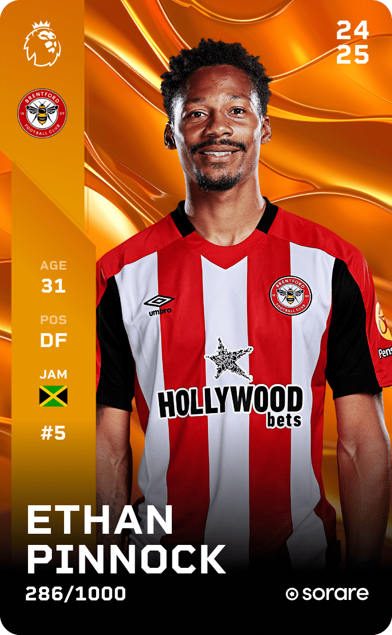 Ethan Pinnock 2024-25 • Limited 286/1000