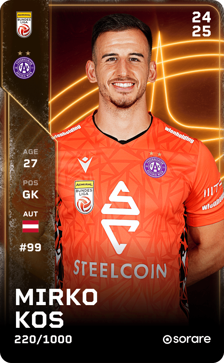 Mirko Kos 2024-25 • Limited 220/1000