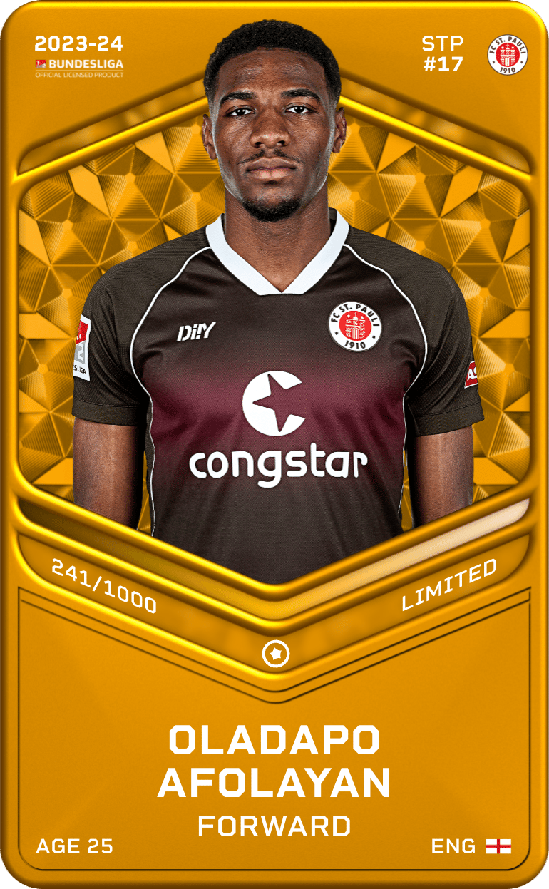Oladapo Afolayan 2023-24 • Limited 241/1000