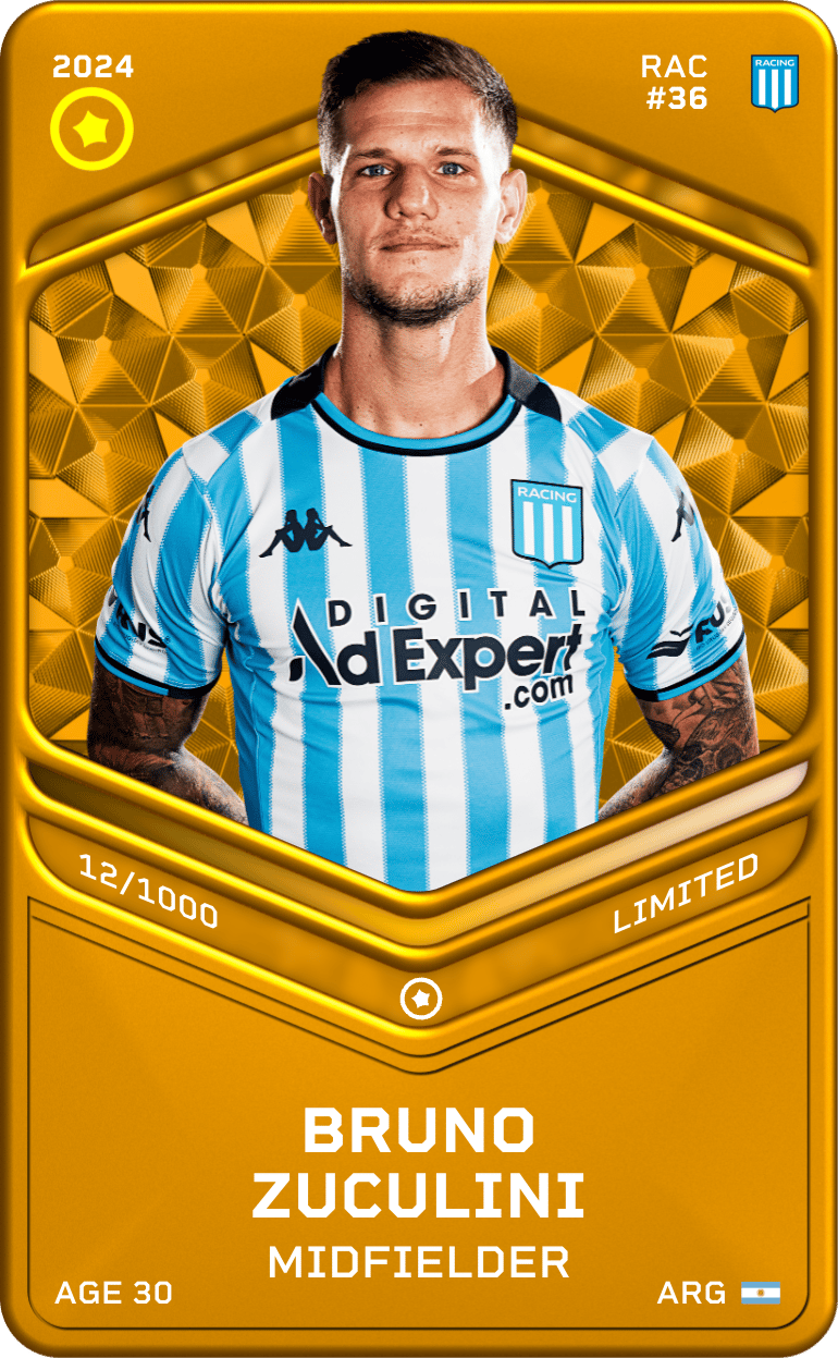 Bruno Zuculini 2024-25 • Limited 12/1000