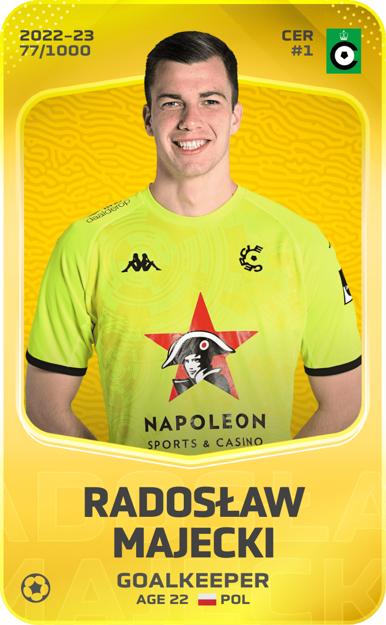 Radosław Majecki 2022-23 • Limited 77/1000