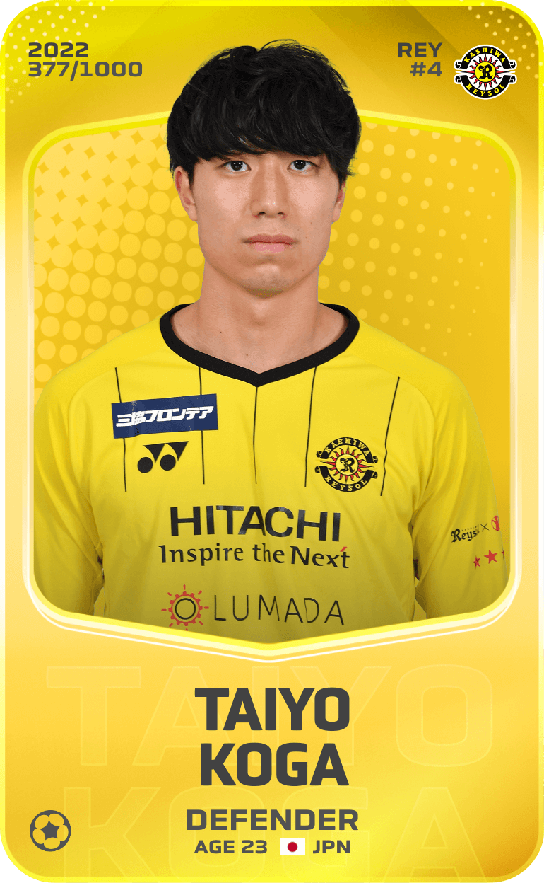 Taiyo Koga 2022-23 • Limited 377/1000