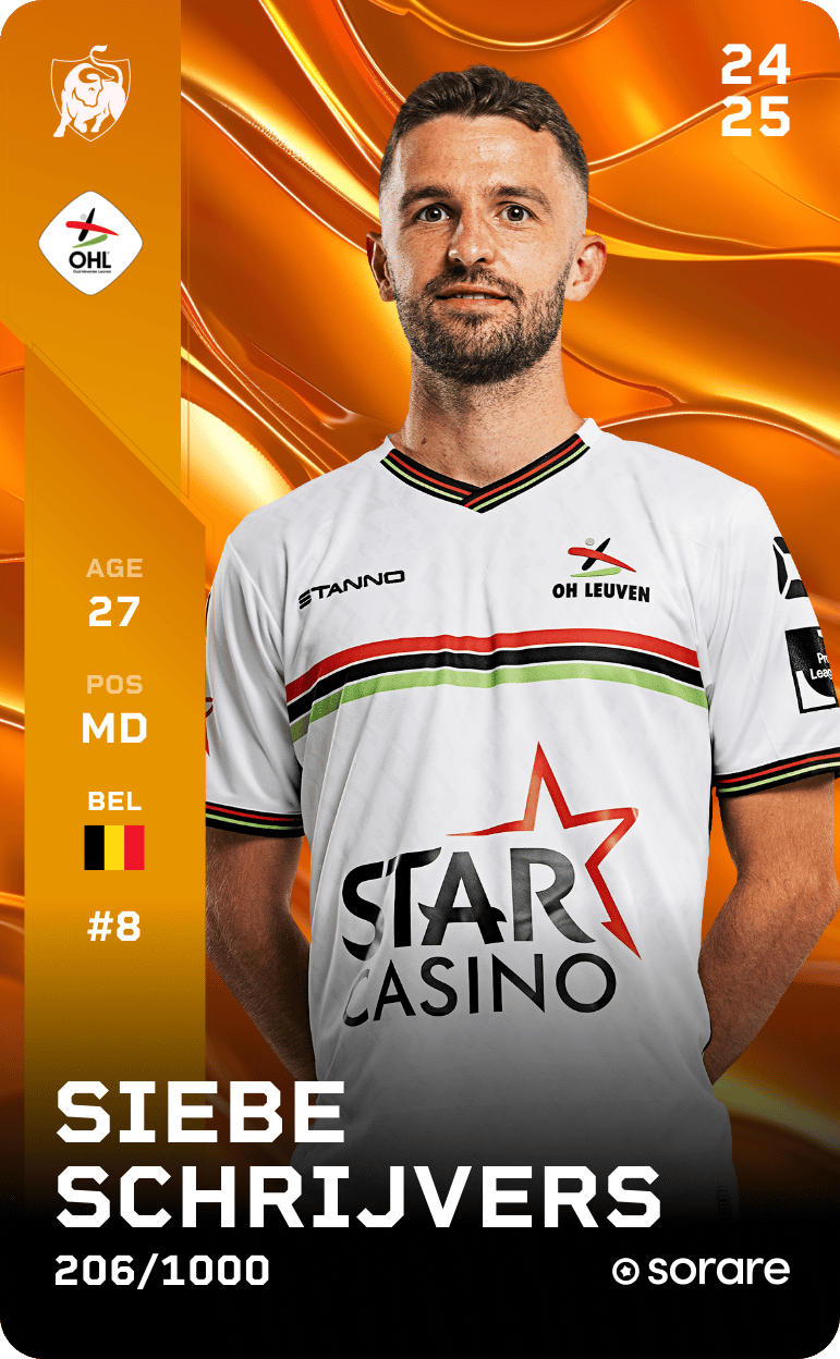 Siebe Schrijvers 2024-25 • Limited 206/1000