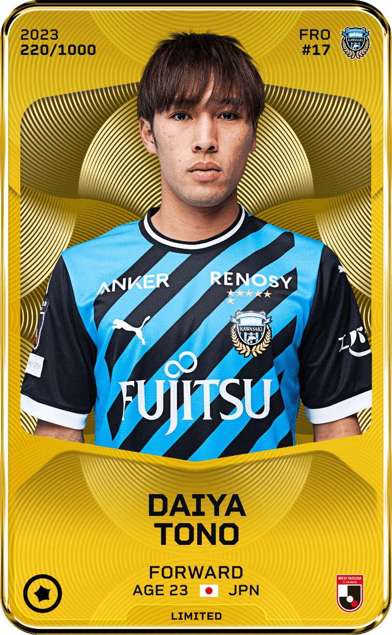 Daiya Tono 2023-24 • Limited 220/1000