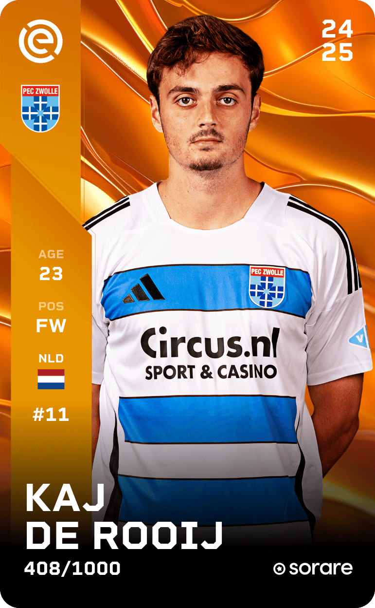Kaj de Rooij 2024-25 • Limited 408/1000