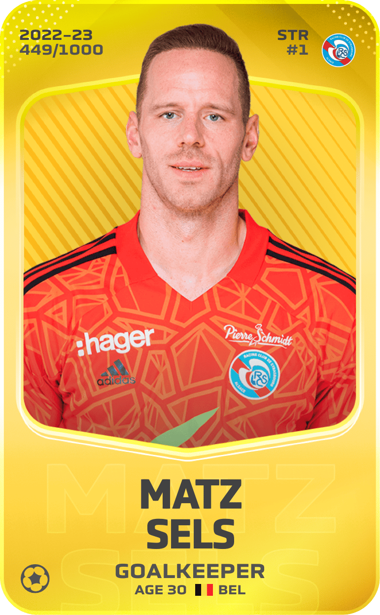 Matz Sels 2022-23 • Limited 449/1000