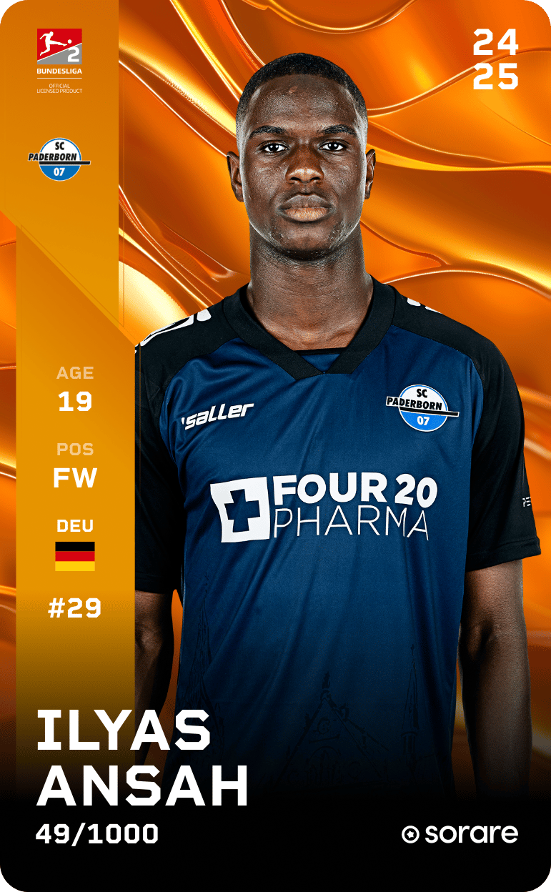 Ilyas Ansah 2024-25 • Limited 49/1000