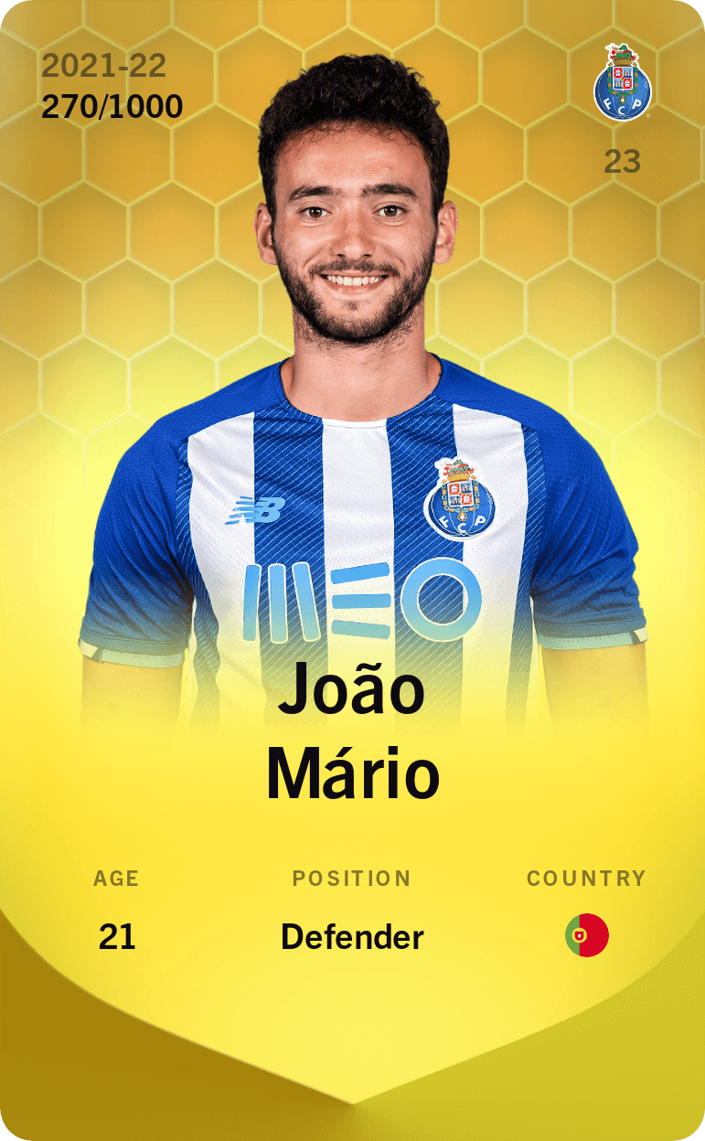 João Mário 2021-22 • Limited 270/1000