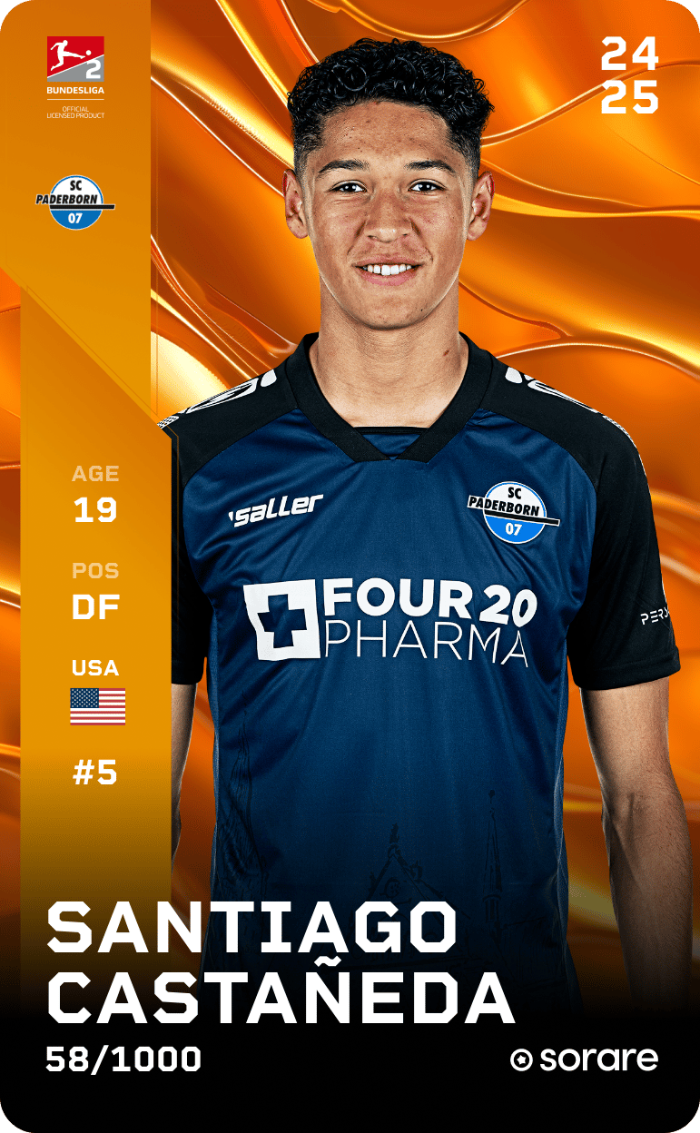 Santiago Castañeda 2024-25 • Limited 58/1000