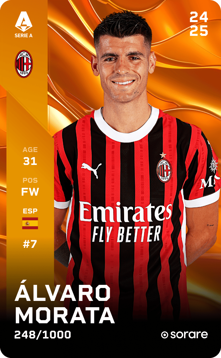 Álvaro Morata 2024-25 • Limited 248/1000