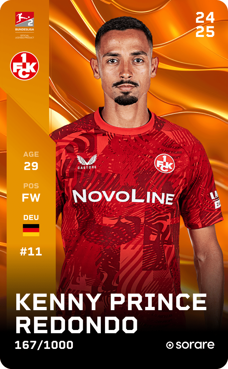 Kenny Prince Redondo 2024-25 • Limited 167/1000