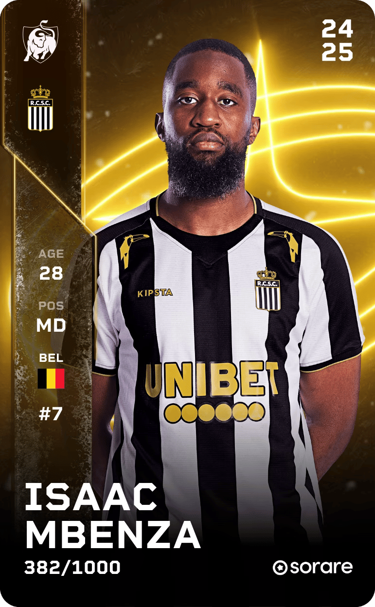 Isaac Mbenza 2024-25 • Limited 382/1000