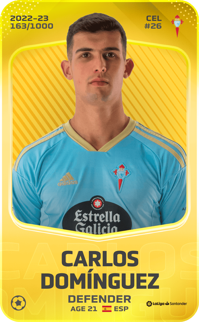 Carlos Domínguez 2022-23 • Limited 163/1000