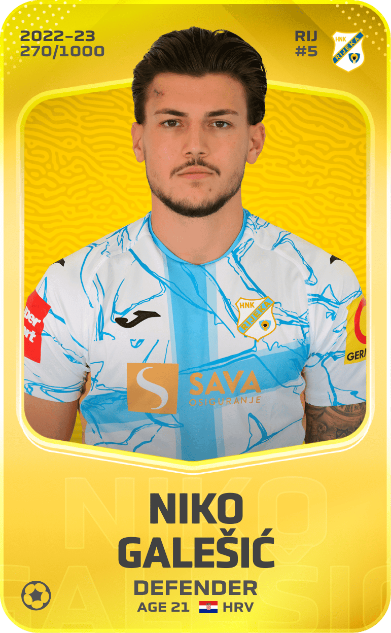 Niko Galešić 2022-23 • Limited 270/1000