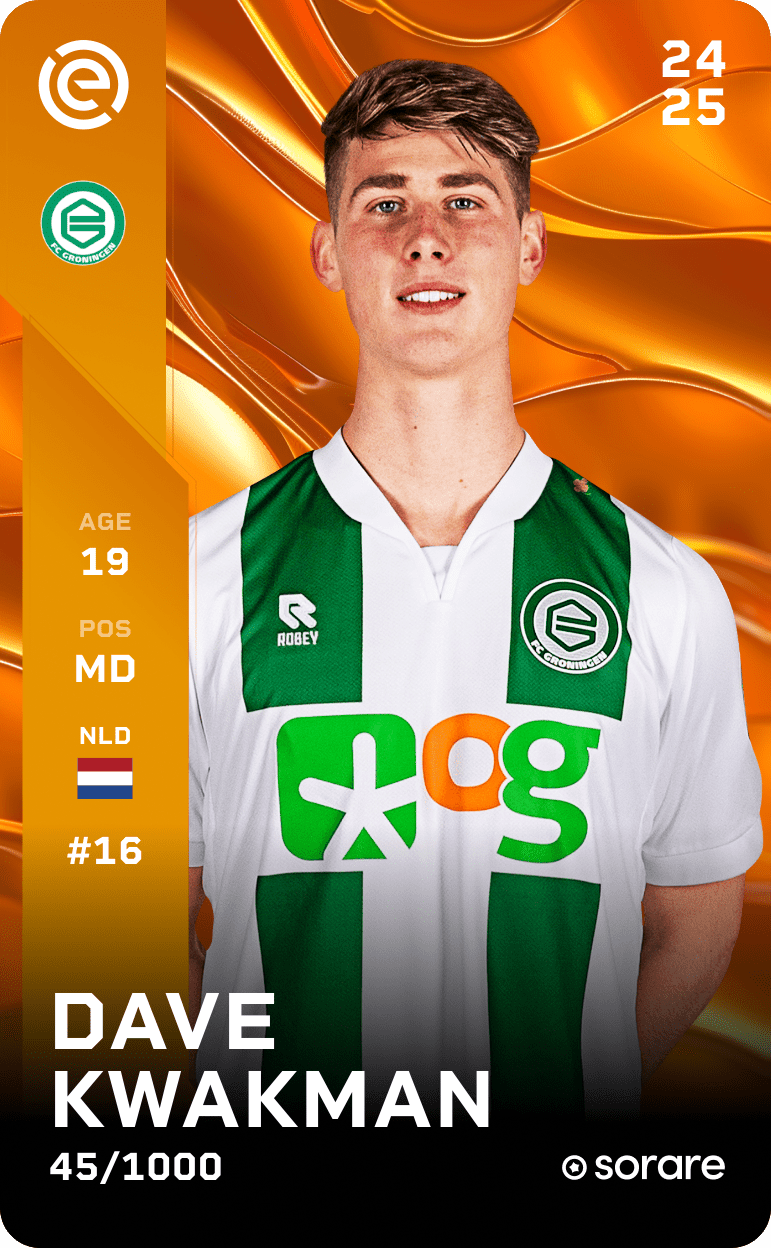 Dave Kwakman 2024-25 • Limited 45/1000