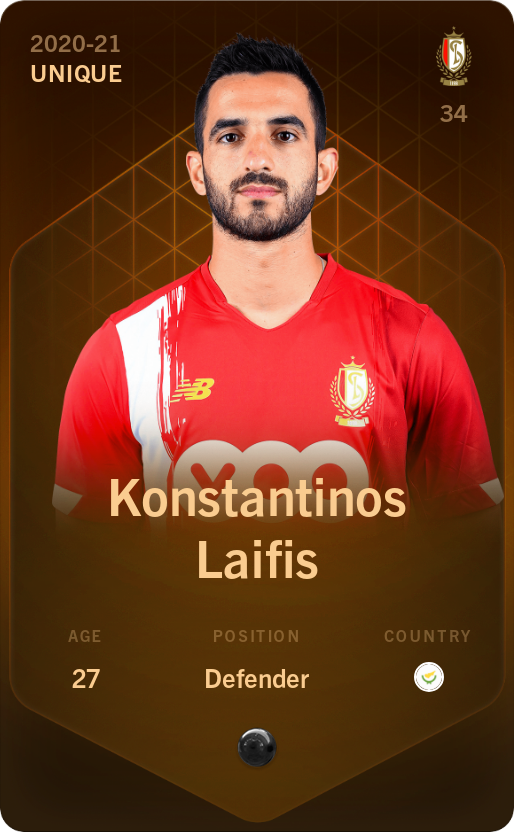 Sorare - Sorare Official - Konstantinos Laifis 2020-21 • Unique - NFT # 54380656543121940220102328635473924596687830481653005603779998357607670214420