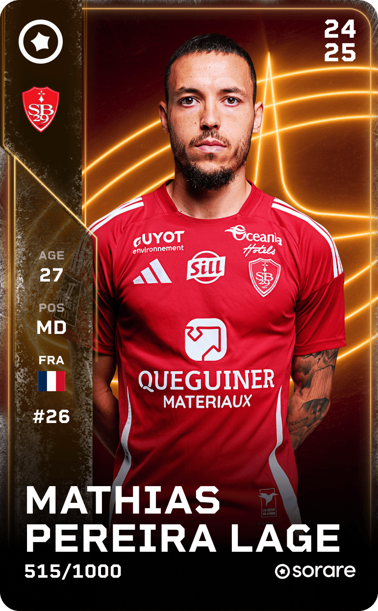 Mathias Pereira Lage 2024-25 • Limited 515/1000