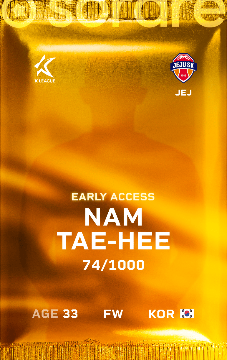 Nam Tae-Hee 2025-26 • Limited 74/1000