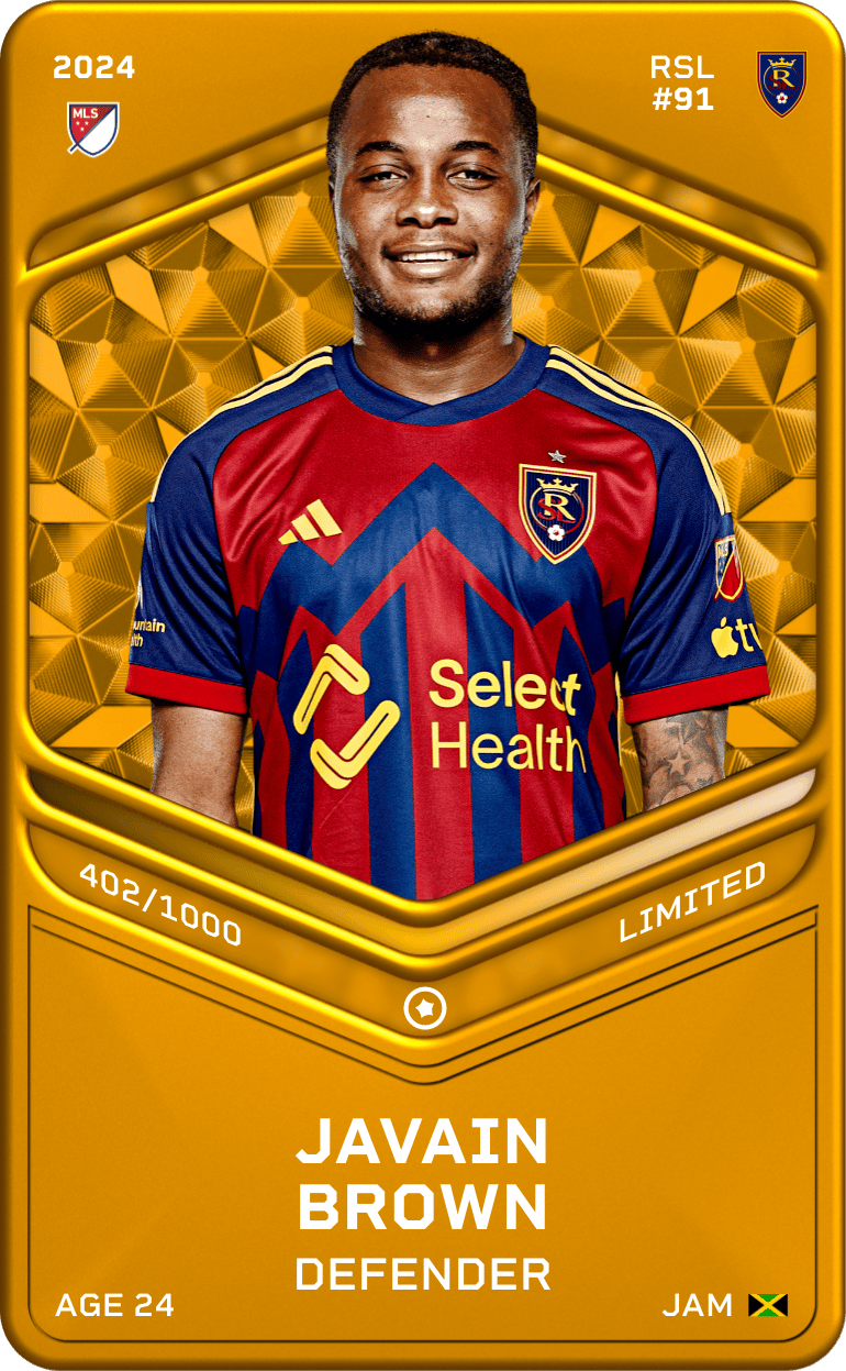 Javain Brown 2024-25 • Limited 402/1000