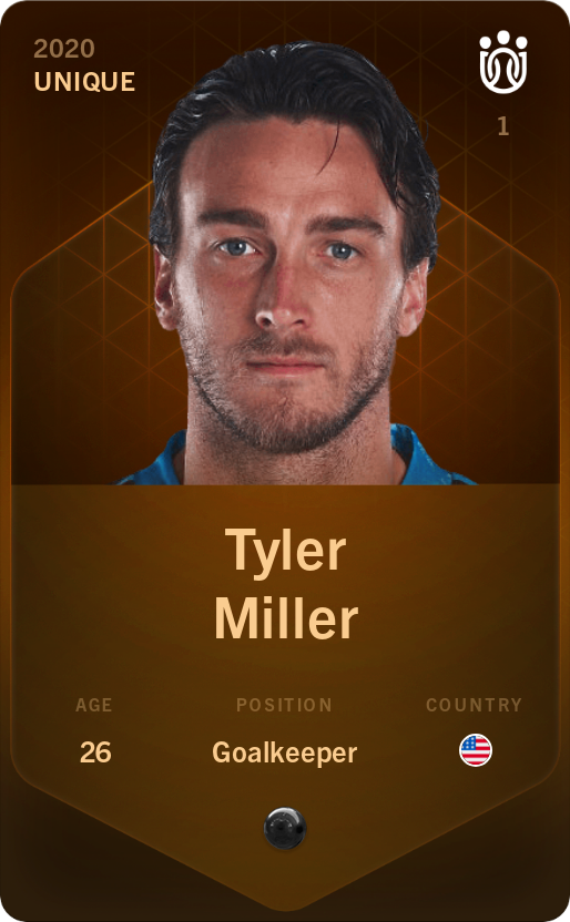 Sorare - Sorare Official - Tyler Miller 2020-21 • Unique - NFT # 61396620065198646701200094596802025110563061151165514185808647757023638331121