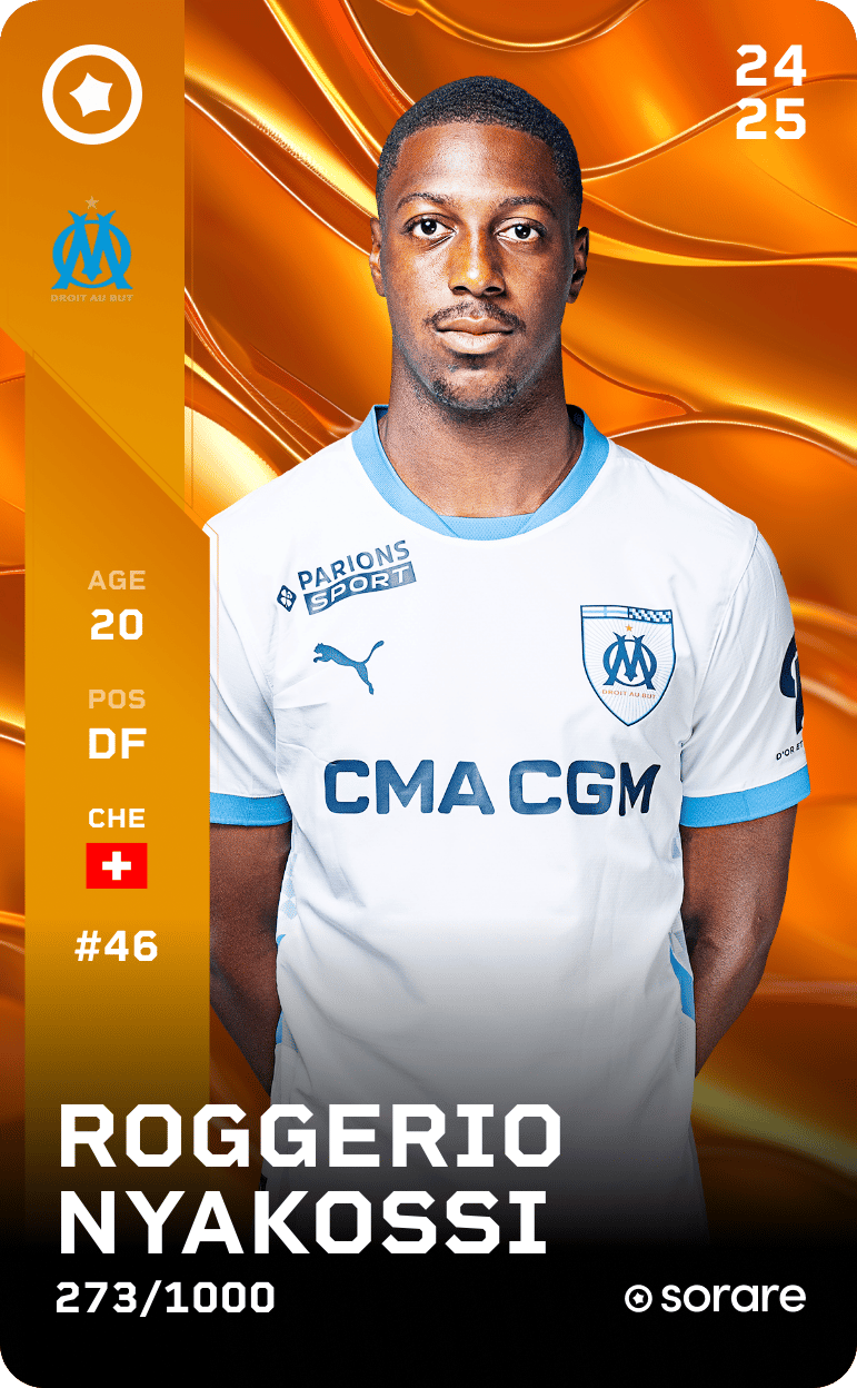 Roggerio Nyakossi 2024-25 • Limited 273/1000