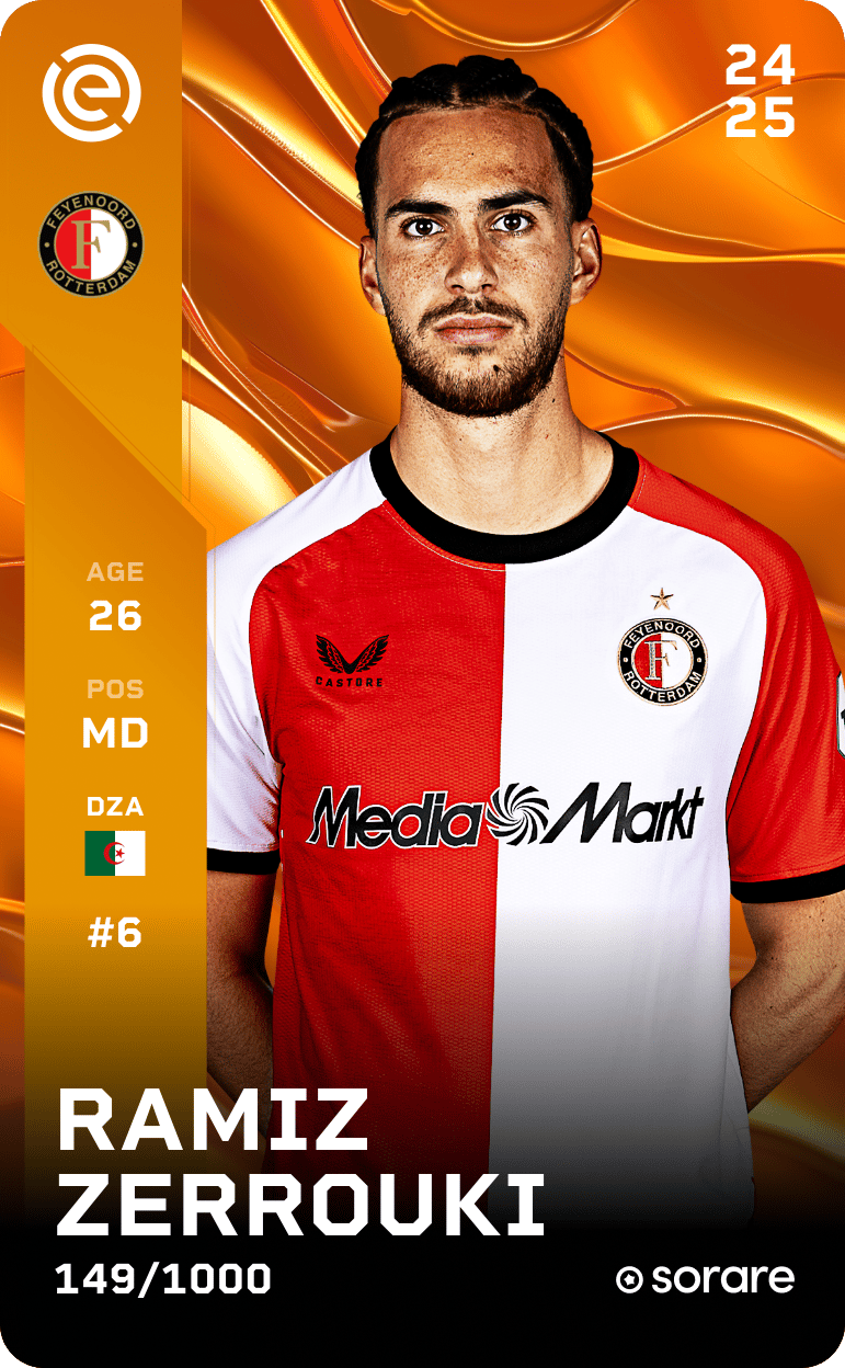 Ramiz Zerrouki 2024-25 • Limited 149/1000