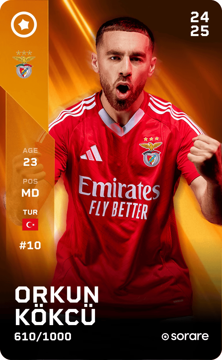 Orkun Kökçü 2024-25 • Limited 610/1000