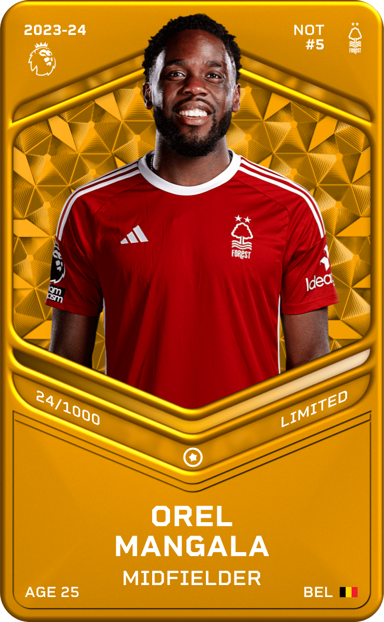 Orel Mangala 2023-24 • Limited 24/1000