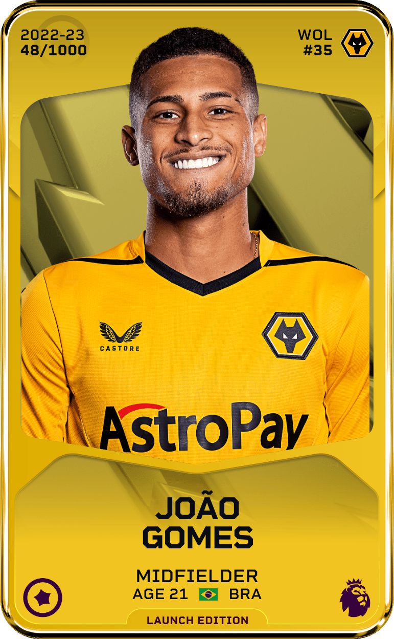 João Gomes 2022-23 • Limited 48/1000