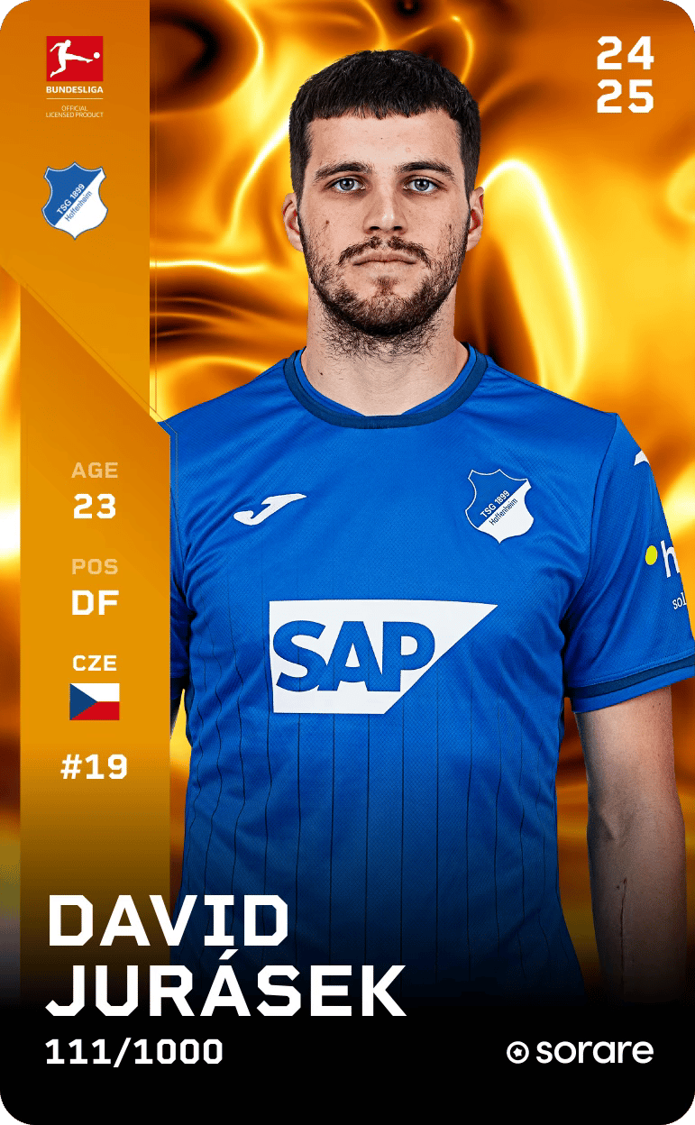 David Jurásek 2024-25 • Limited 111/1000